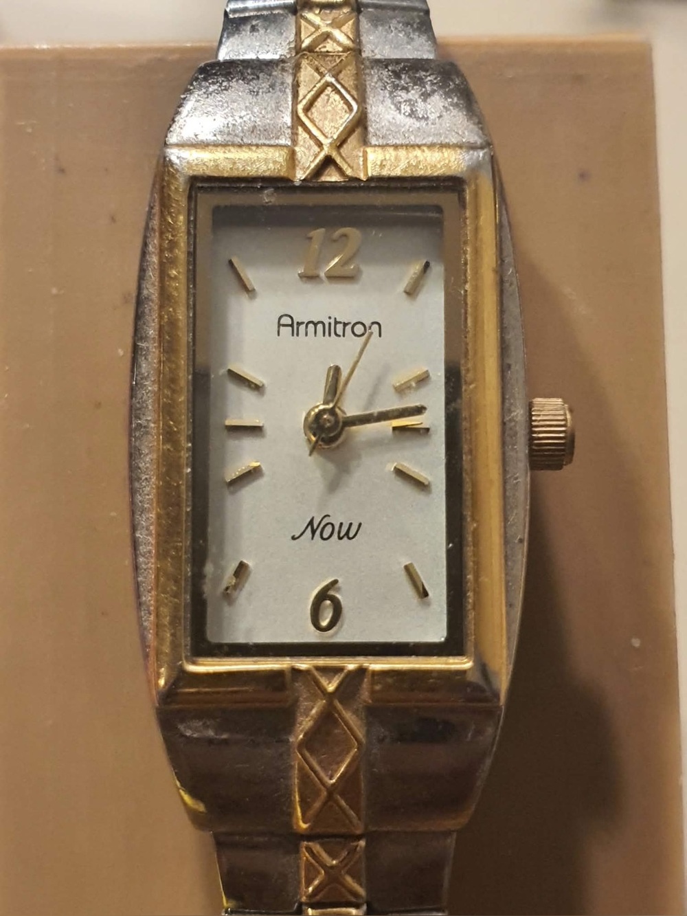 🦋10/$20🦋 Armitron Now Silver/Goldtone Stainless Steel Women's Watch